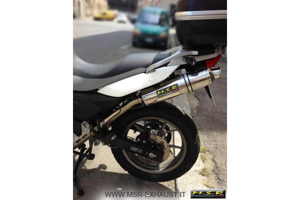 DOMINATOR Schalldämpfer Für BMW F650GS 2008-2012 - Sport-Auspuff, Edelstahl, DB-Killer